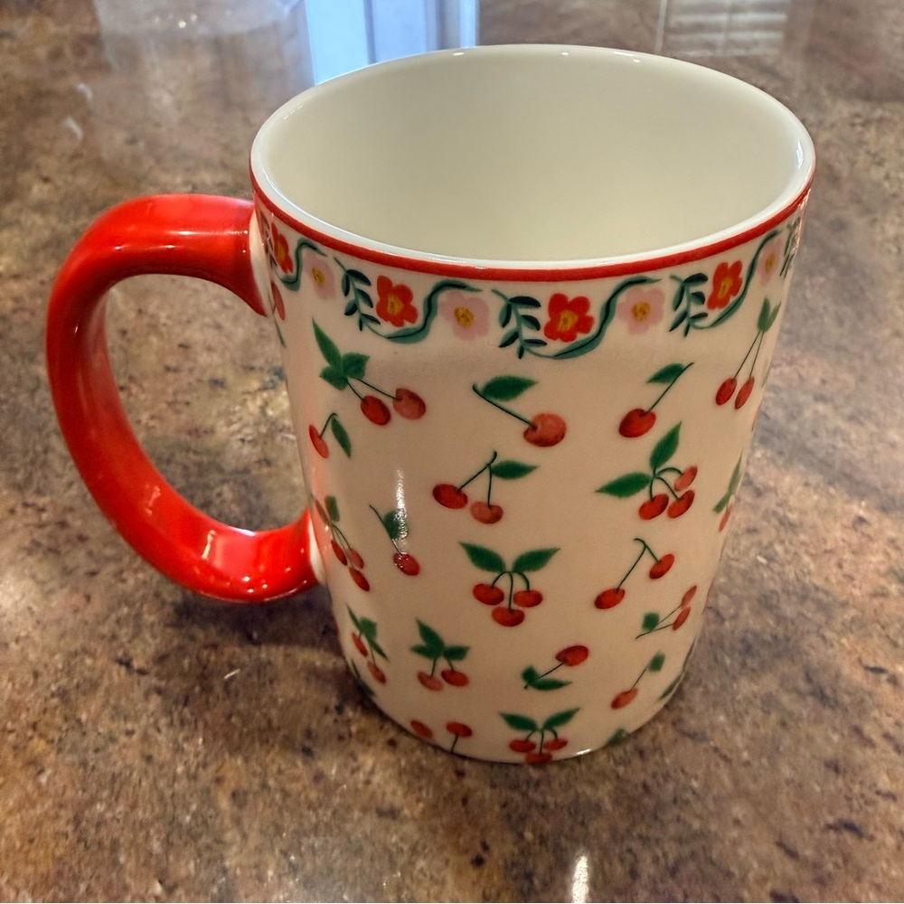 RIFLE PAPER CO. Stoneware Cherries Mug - Picture 2 of 6